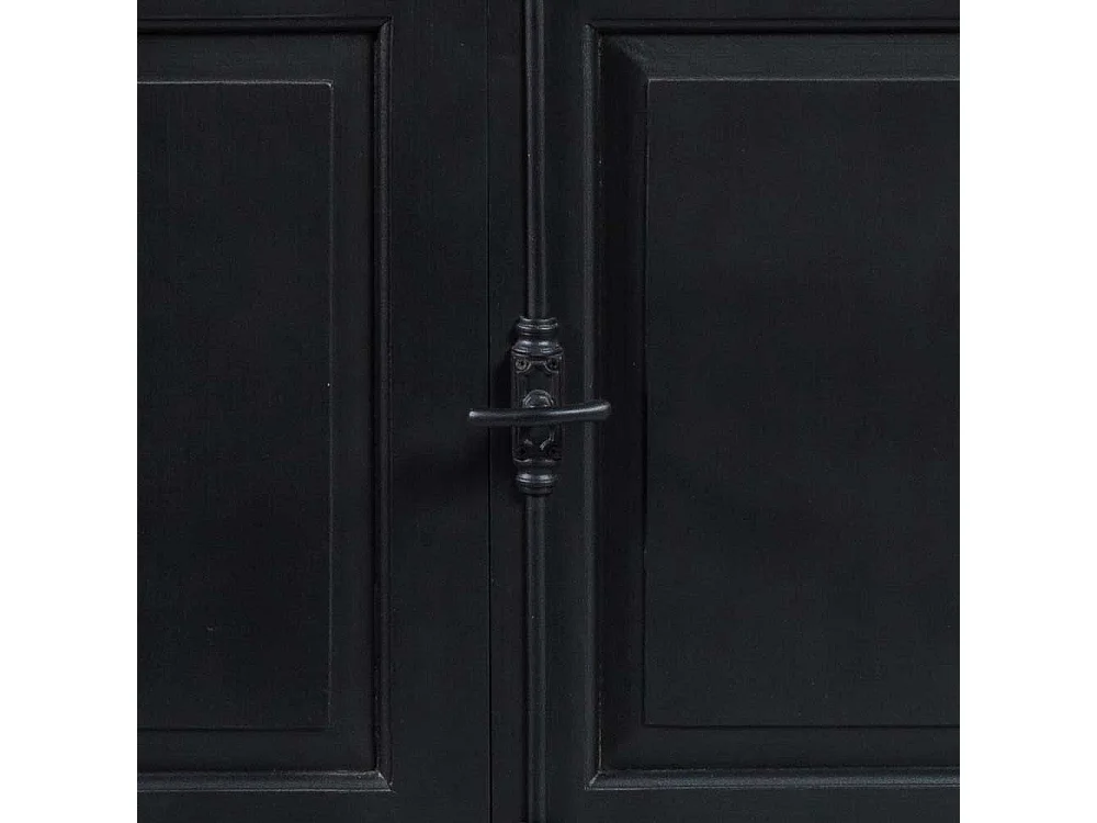 Schrank Vitrine 4 türig 130 cm breit 230 hoch