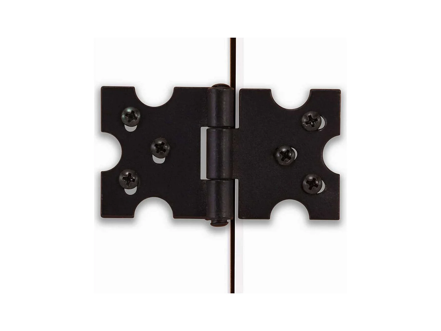 Weiße Esszimmer Vitrine aus Kiefer Massivholz lackiert vier Türen