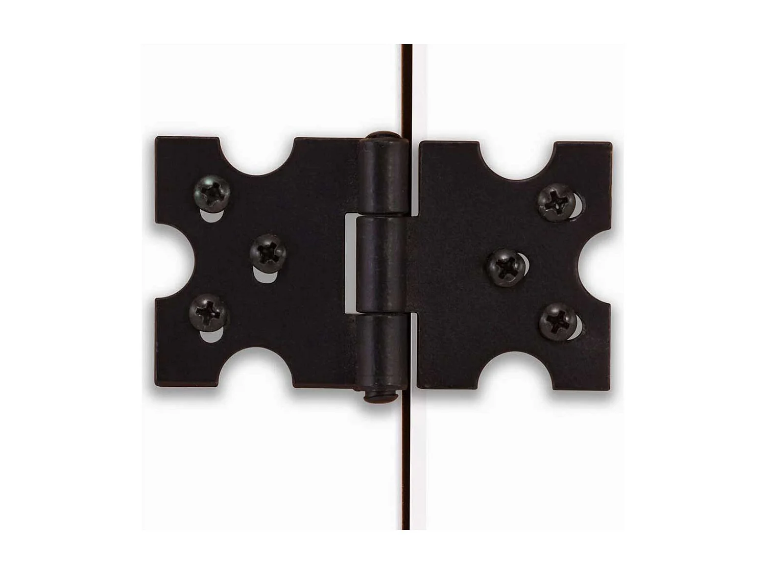 Weiße Esszimmer Vitrine aus Kiefer Massivholz lackiert vier Türen