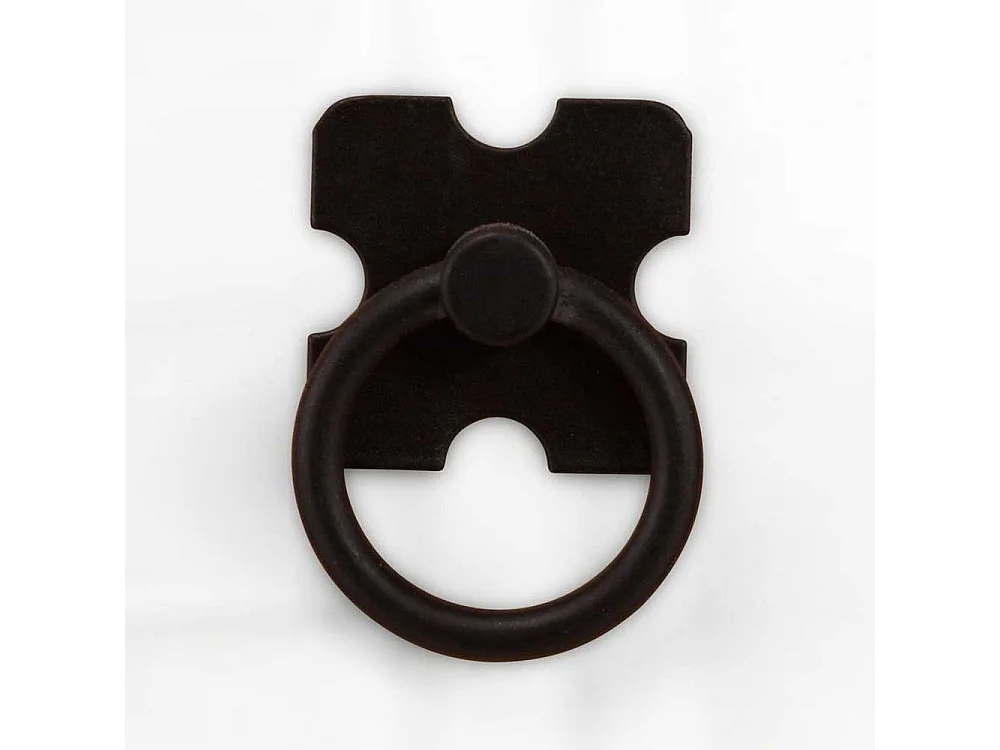 Weiße Esszimmer Vitrine aus Kiefer Massivholz lackiert vier Türen