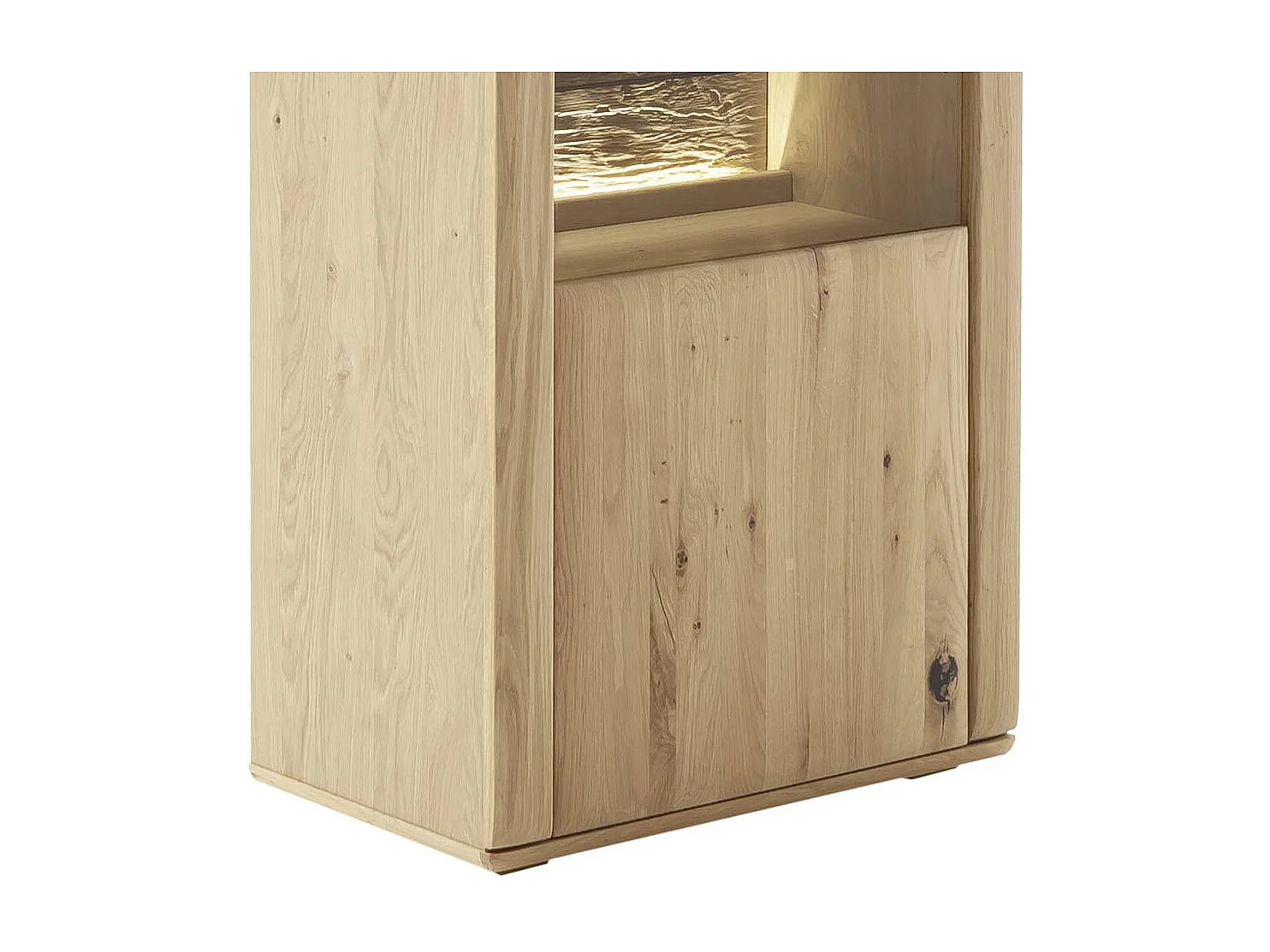 Vitrinenschrank Vitrine 207 cm hoch 64 cm breit