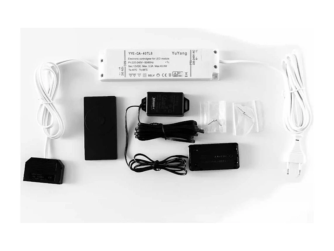 Schrank Vitrine modern 199 cm hoch lichtgrau melaminbeschichtet