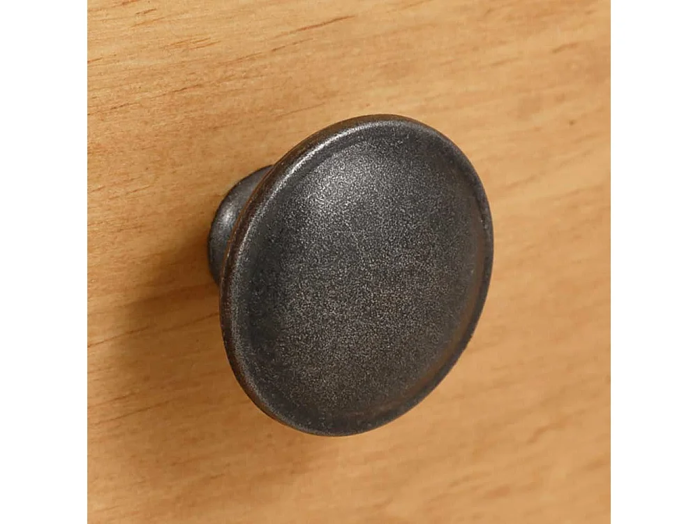 Vitrine Standvitrine aus Kiefer Massivholz mit Glastüren