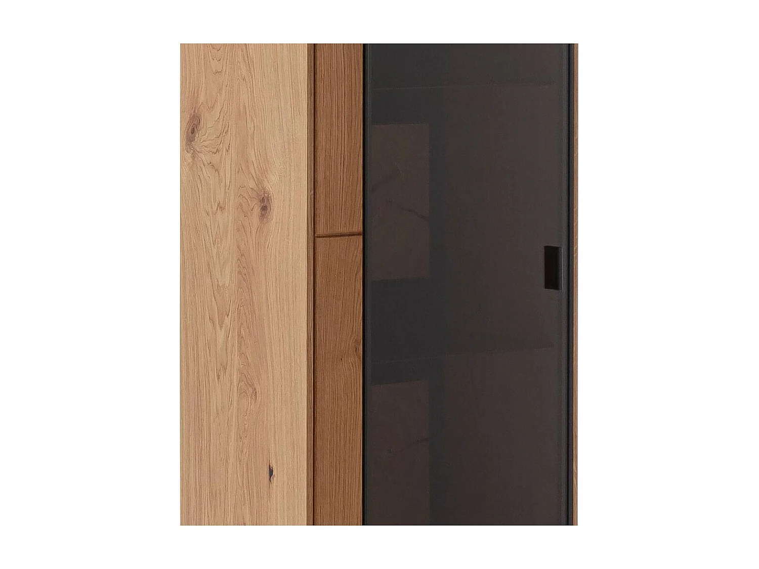 Vitrinenschrank Wohnzimmervitrine in modernem Design 206 cm hoch