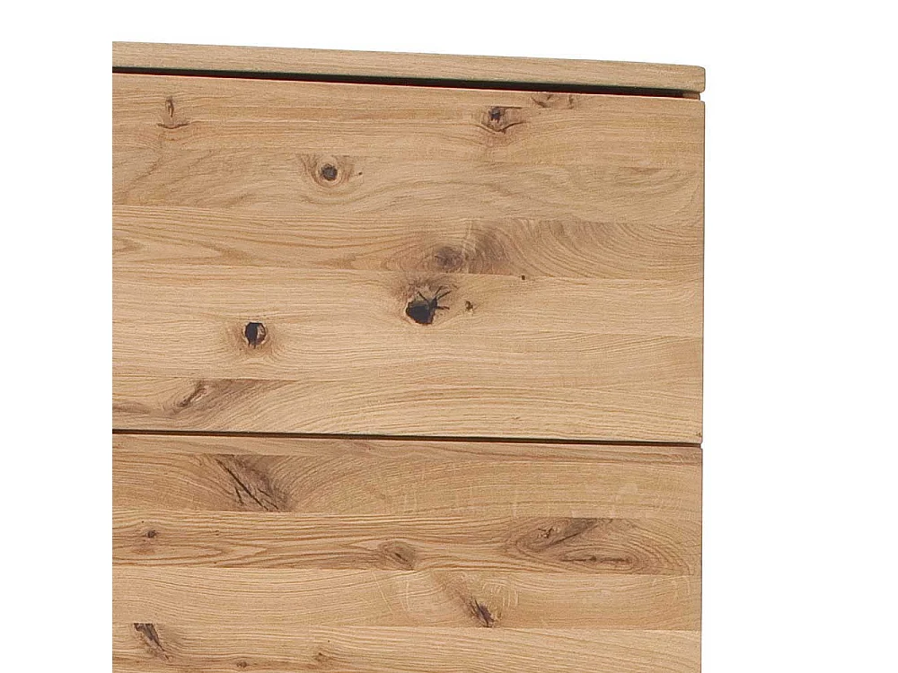 Vitrine aus Eiche Bianco geölt 1 türig