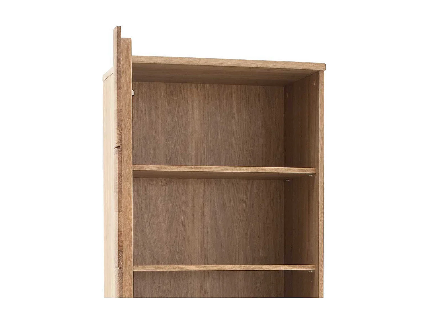 Vitrine aus Eiche Bianco geölt 1 türig