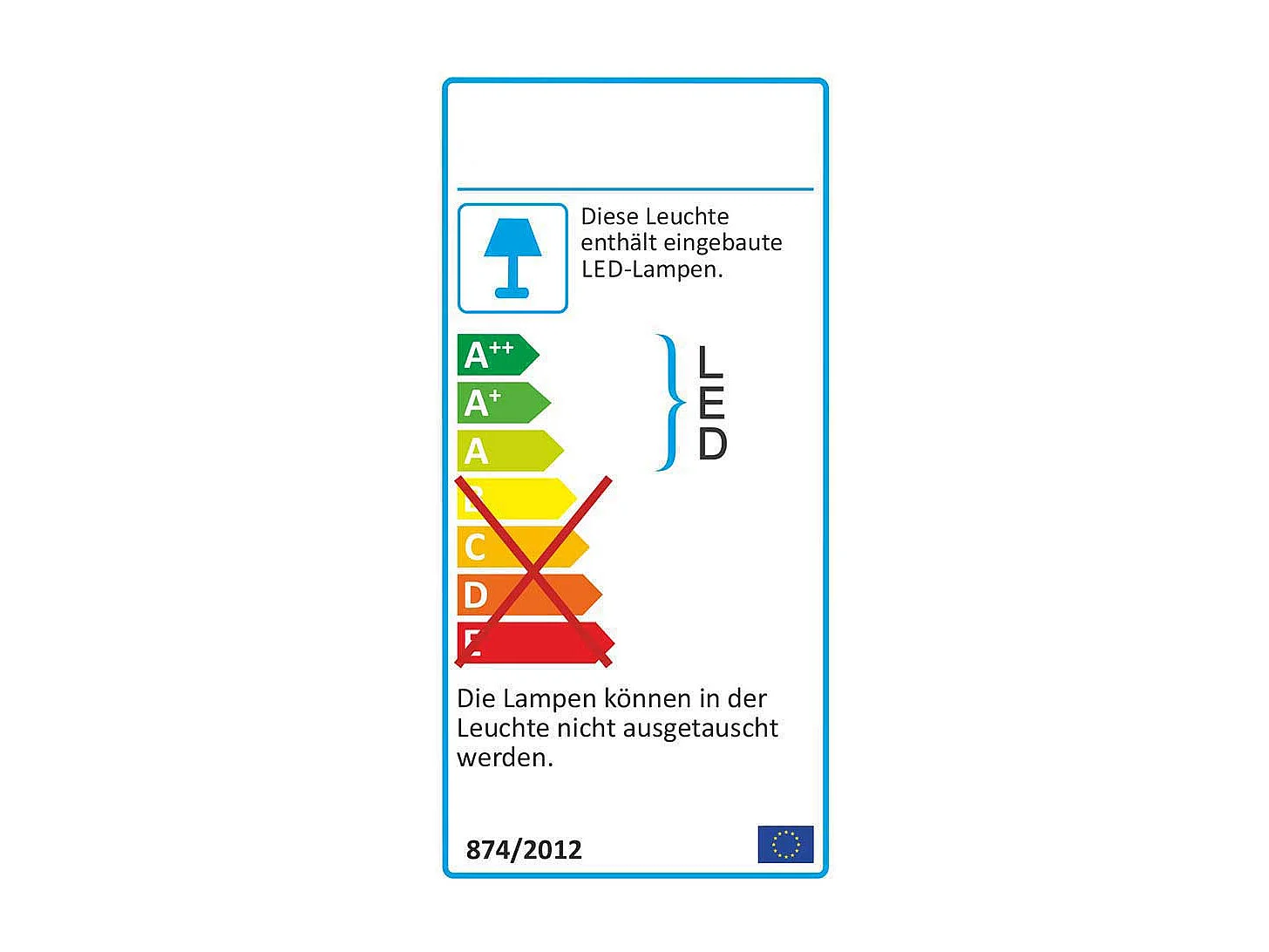 Wandvitrine aus Eiche Bianco LED Beleuchtung