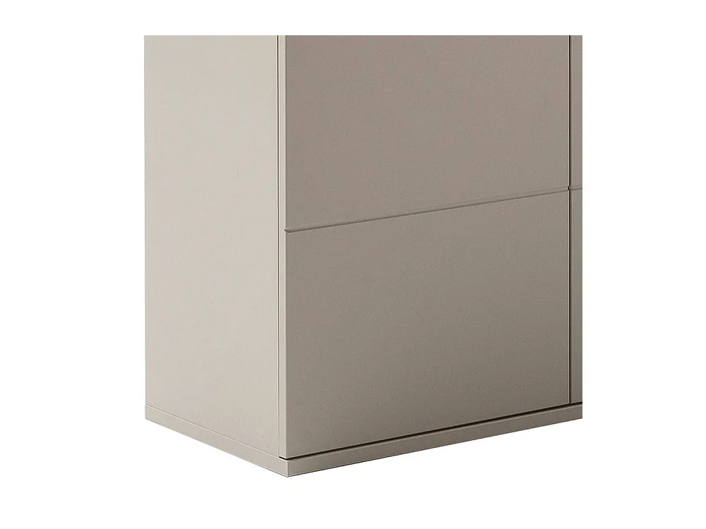 Standvitrine Wohnzimmervitrinenschrank in modernem Design 199 cm hoch