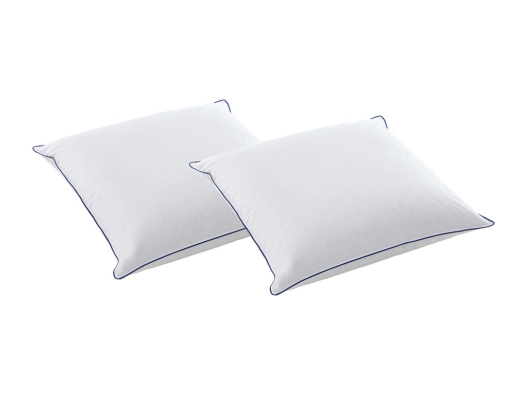 Weiche Anti-Milben-Kopfkissen 2er-Set - 65 x 65 cm - Satinbezug 120 Fäden/c günstig online kaufen