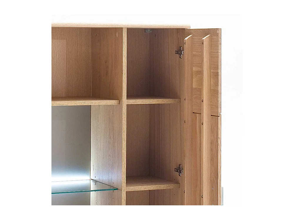 Highboard aus Eiche Bianco Wohnzimmer