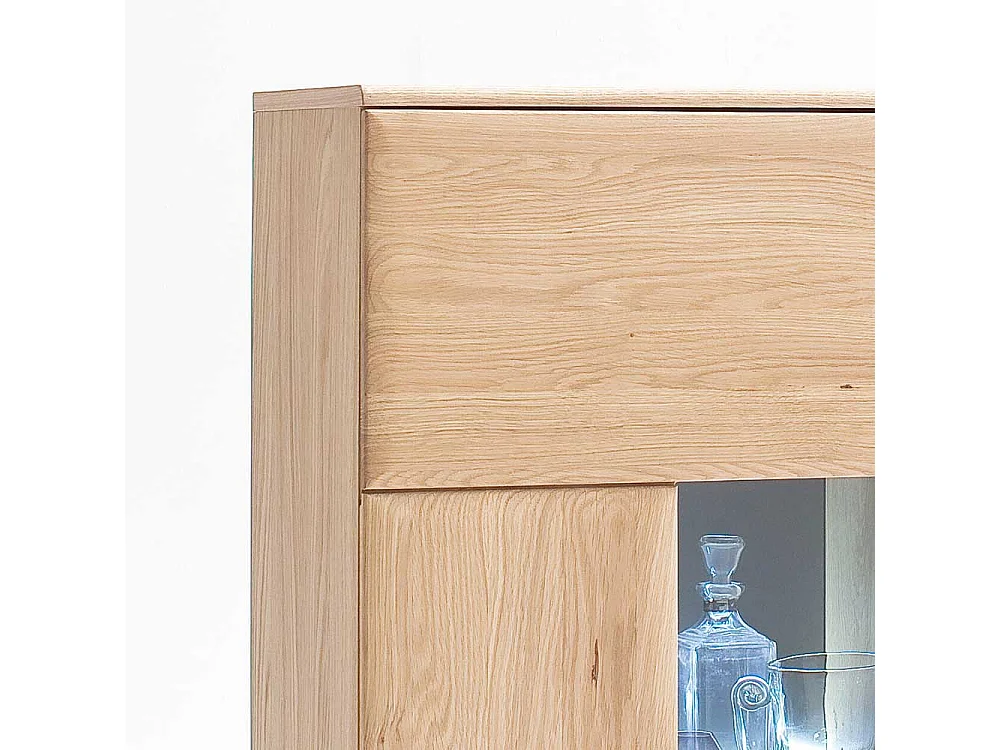 Highboard aus Eiche Bianco Wohnzimmer
