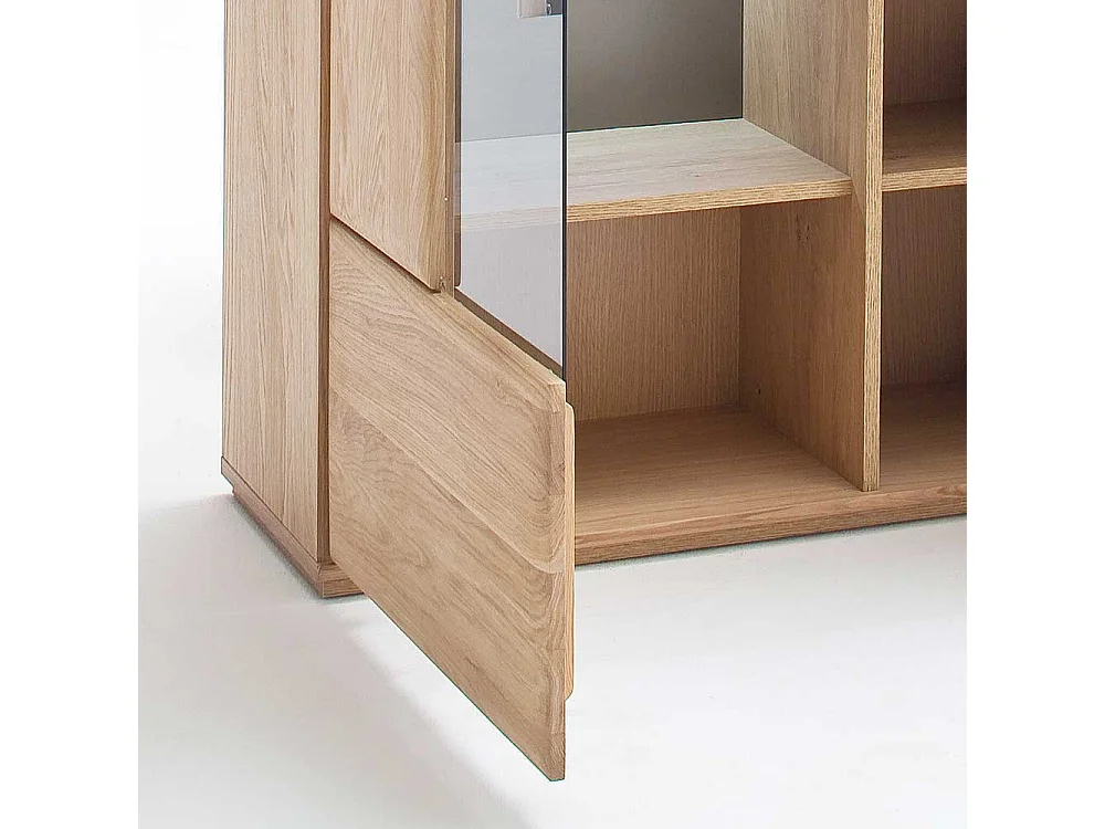 Highboard aus Eiche Bianco Wohnzimmer