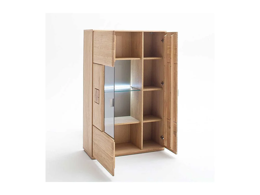 Highboard aus Eiche Bianco Wohnzimmer