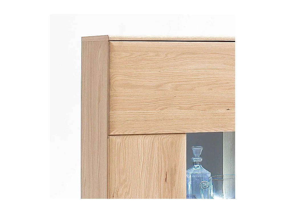Highboard aus Eiche Bianco Wohnzimmer