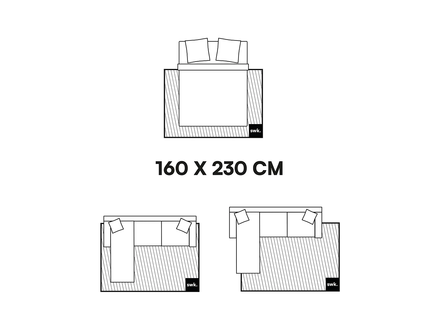 Tappeto interno a scacchi blu e rosa