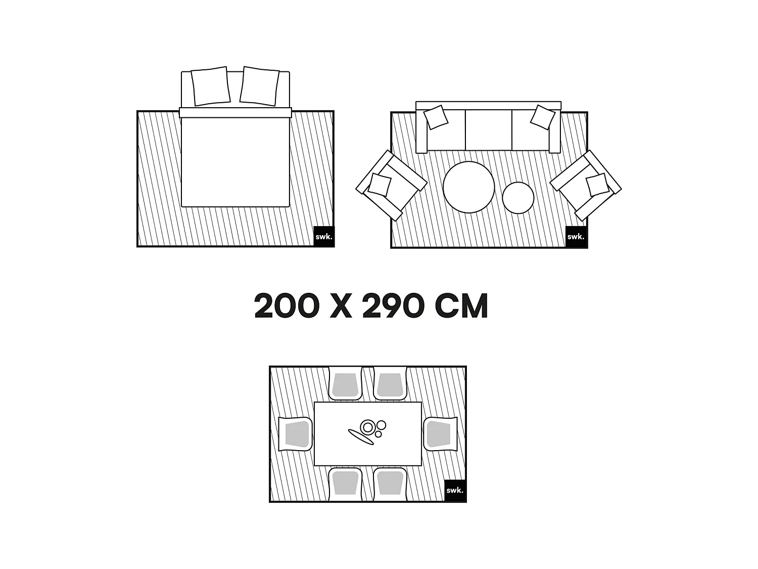 Alfombra interior con motivo damero azul y rosa