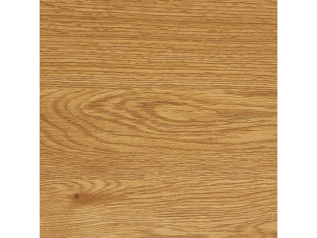 Table basse ovale pieds métal noirs et effet chêne