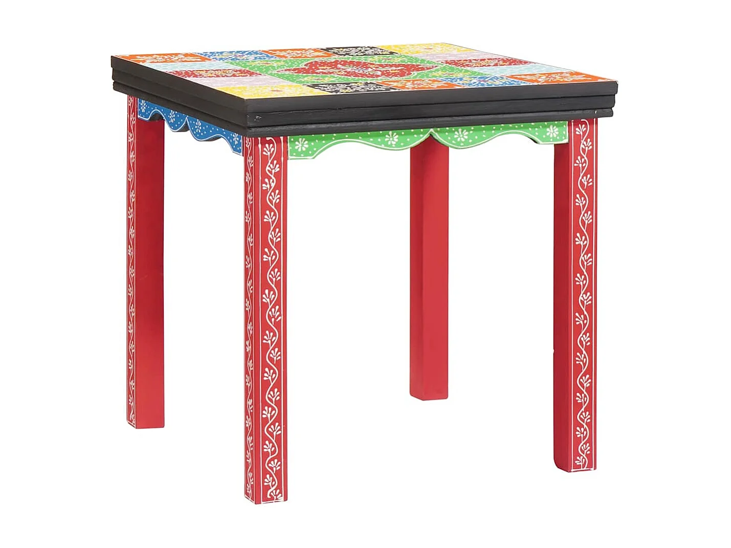 Table Gigogne Marron 50 x 50 x 50 cm Bois de manguier massif