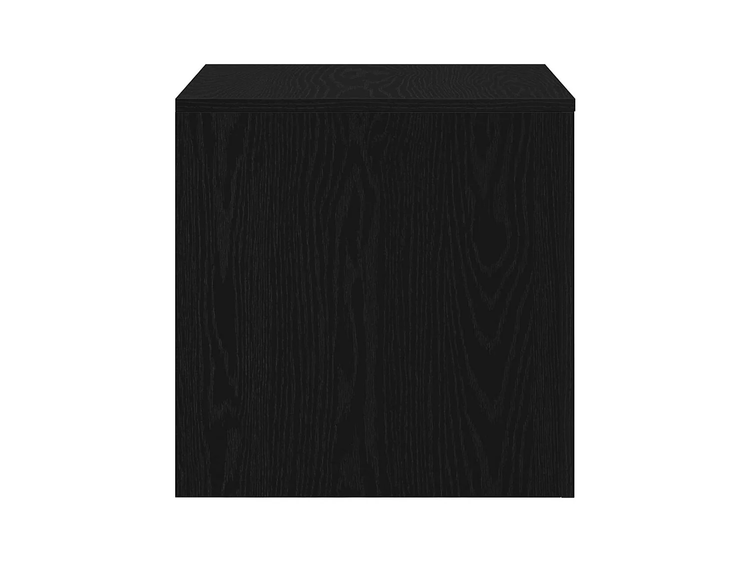 Table Gigogne 3 pièces Chêne noir 45 x 45 x 45 cm