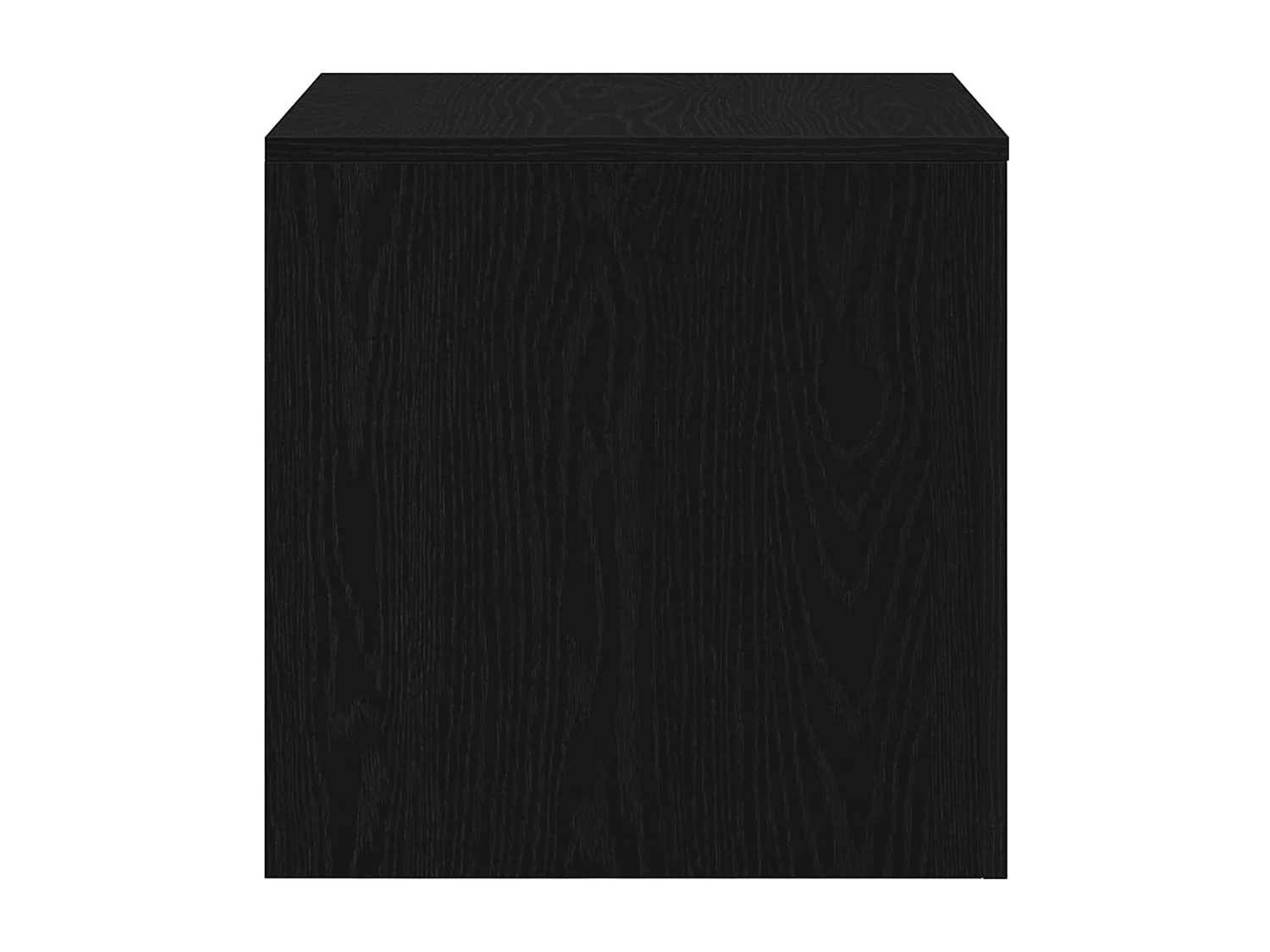 Table Gigogne 3 pièces Chêne noir 45 x 45 x 45 cm