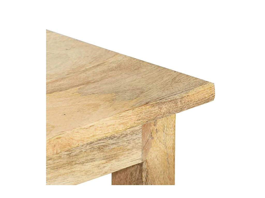 Tables gigognes 3 pièces Bois solide de manguier