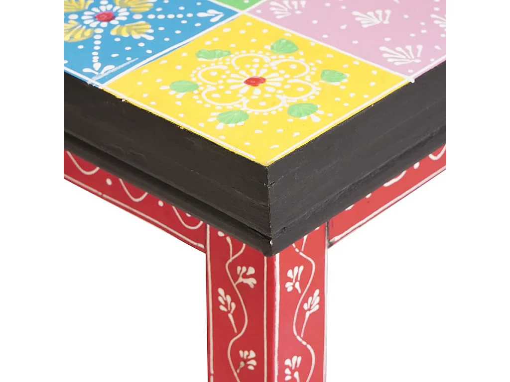 Table Gigogne Marron 38 x 38 x 41,5 cm Bois de manguier massif