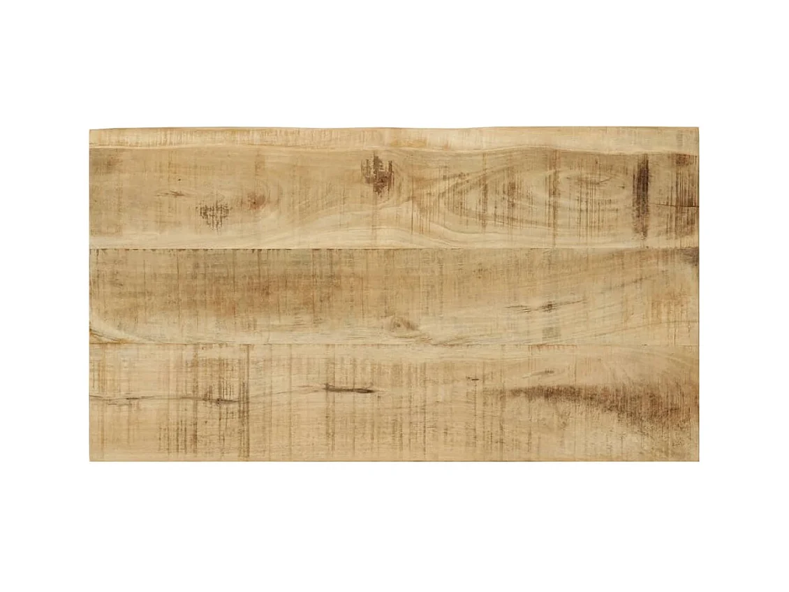 Tables gigognes 3 pièces avec bord vivant bois de manguier massif