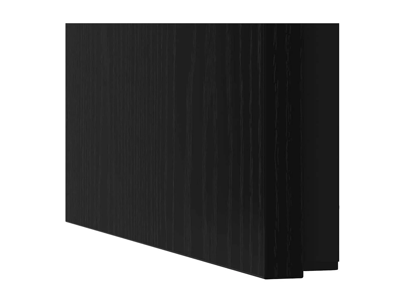 Table basse gigogne 3 pièces Chêne noir 60 x 35 x 56 cm