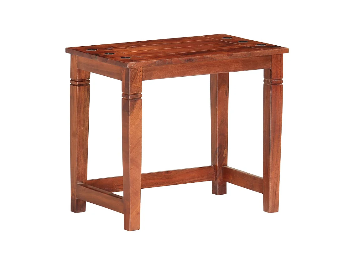 Tables gigognes 3 pièces Bois d'acacia massif