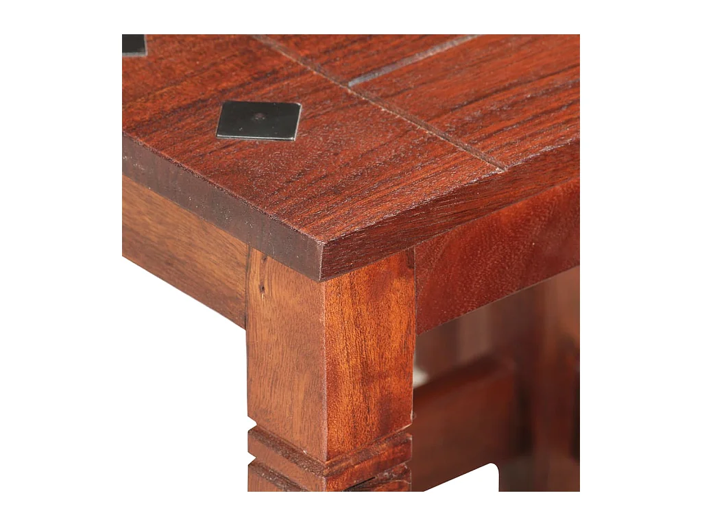 Tables gigognes 3 pièces Bois d'acacia massif