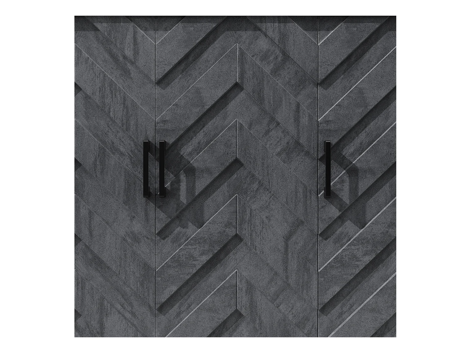 Ilot central de cuisine mobile - Plateau extensible - 130x75x92cm - 3 portes - étagères ouvertes - avec porte-serviettes - MDF - Gris