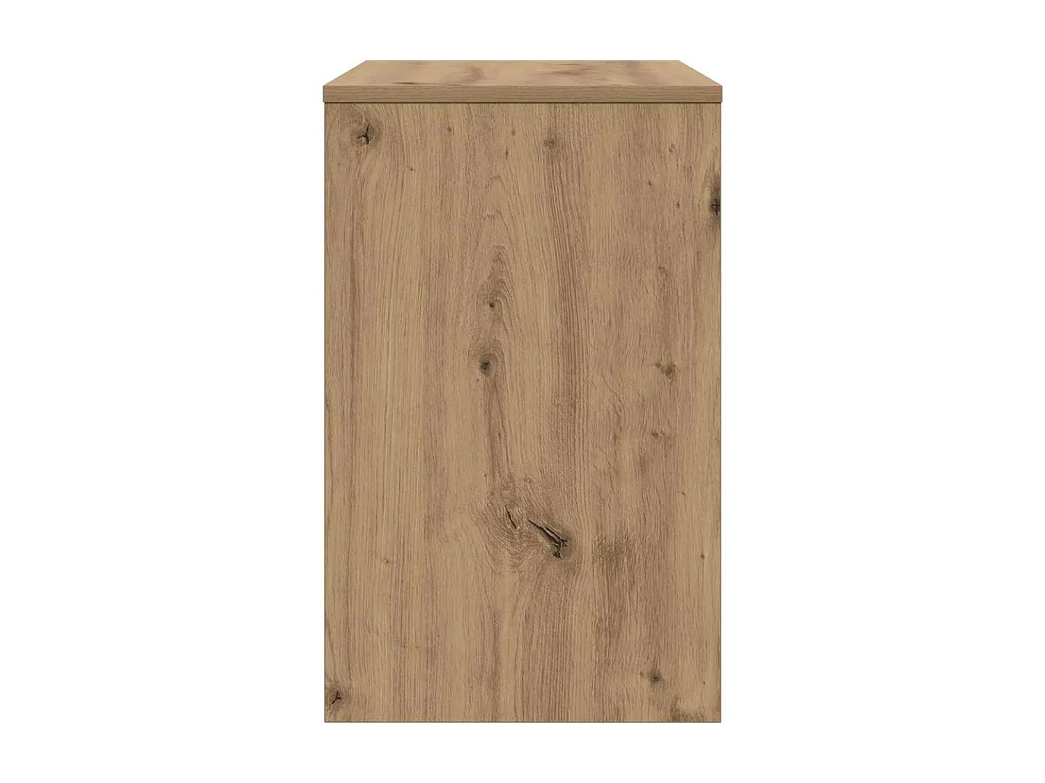 Table basse gigogne 3 pièces chêne artisanal 60 x 35 x 56 cm