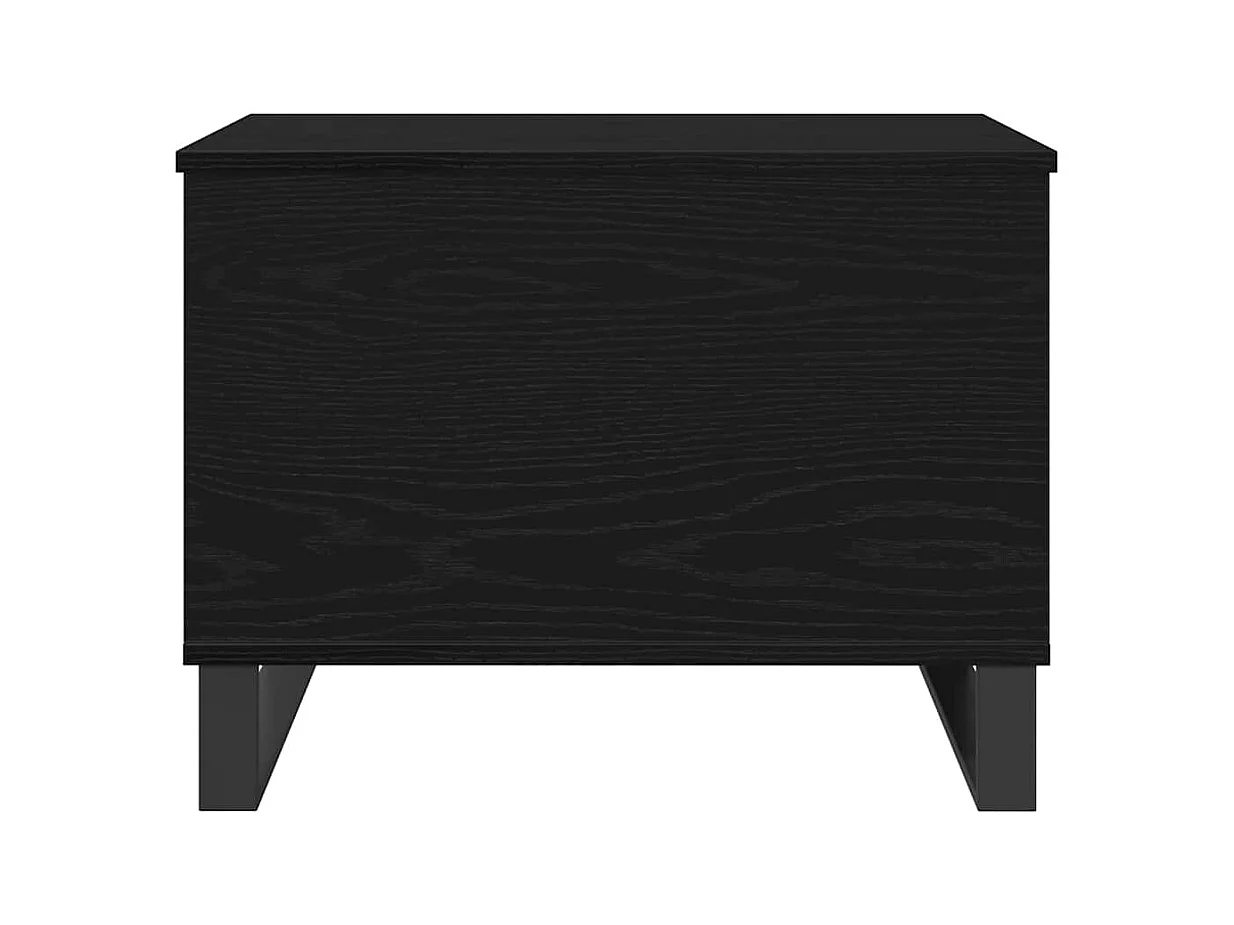 Table Basse Chêne noir 60 x 44.5 x 45 cm Bois d'ingénierie
