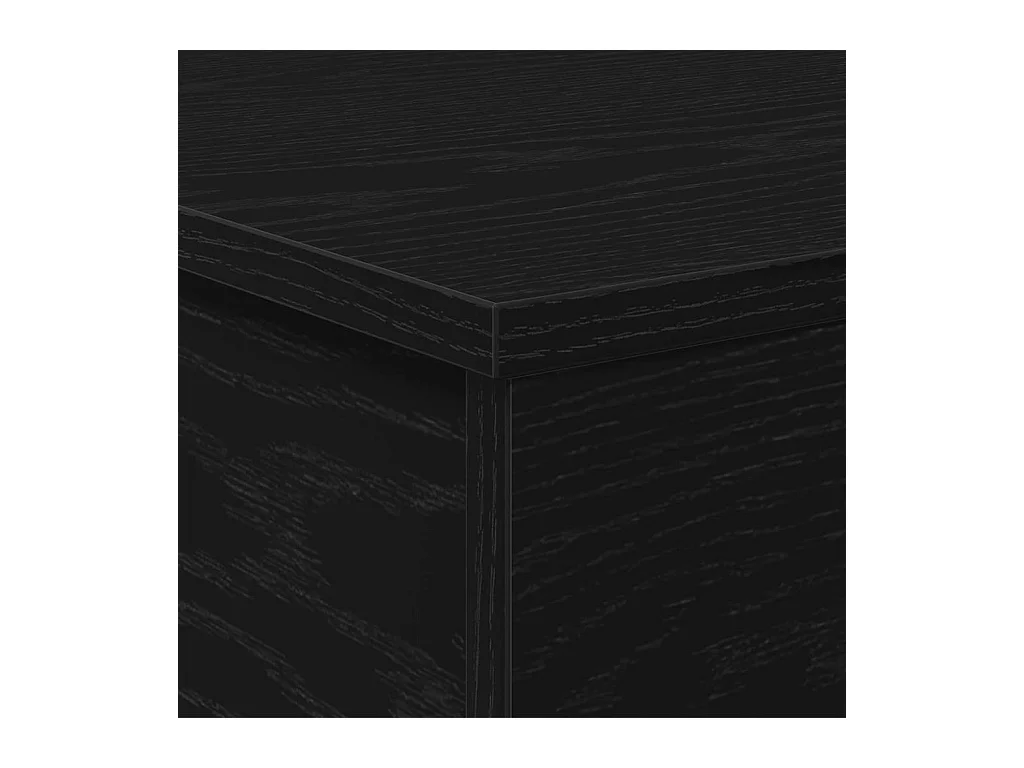 Table Basse Chêne noir 60 x 44.5 x 45 cm Bois d'ingénierie