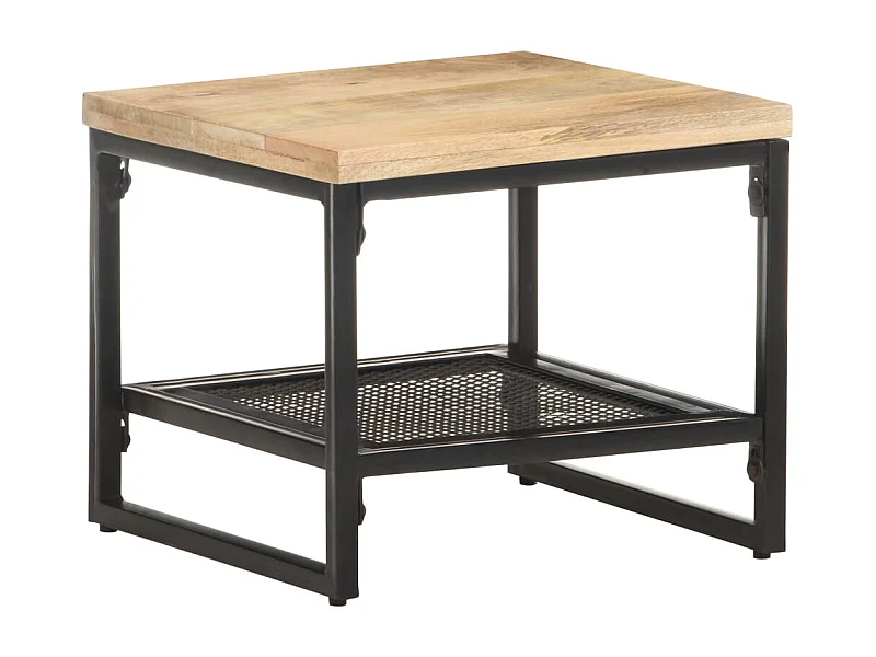 Table d'appoint 40x40x35 cm Bois de manguier massif