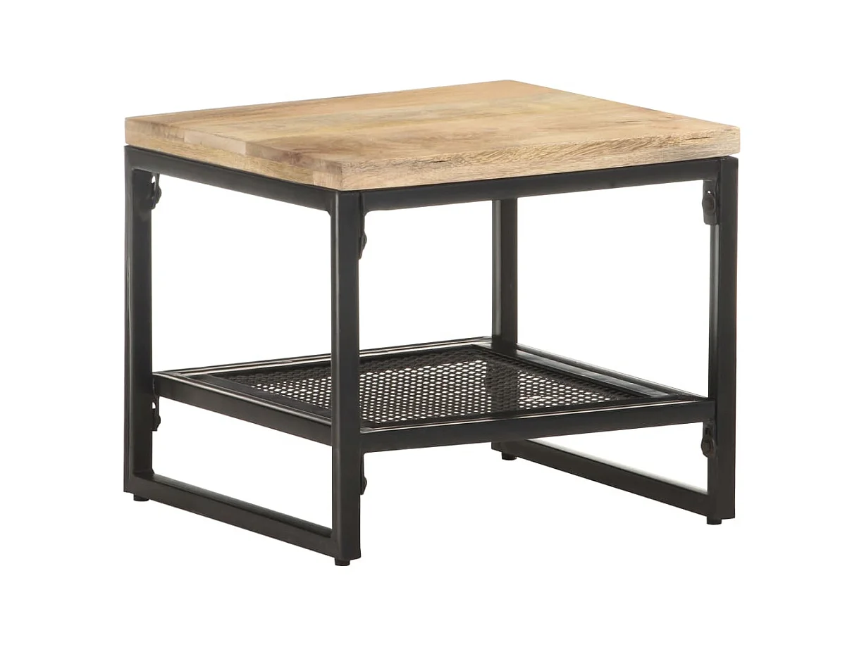 Table d'appoint 40x40x35 cm Bois de manguier massif