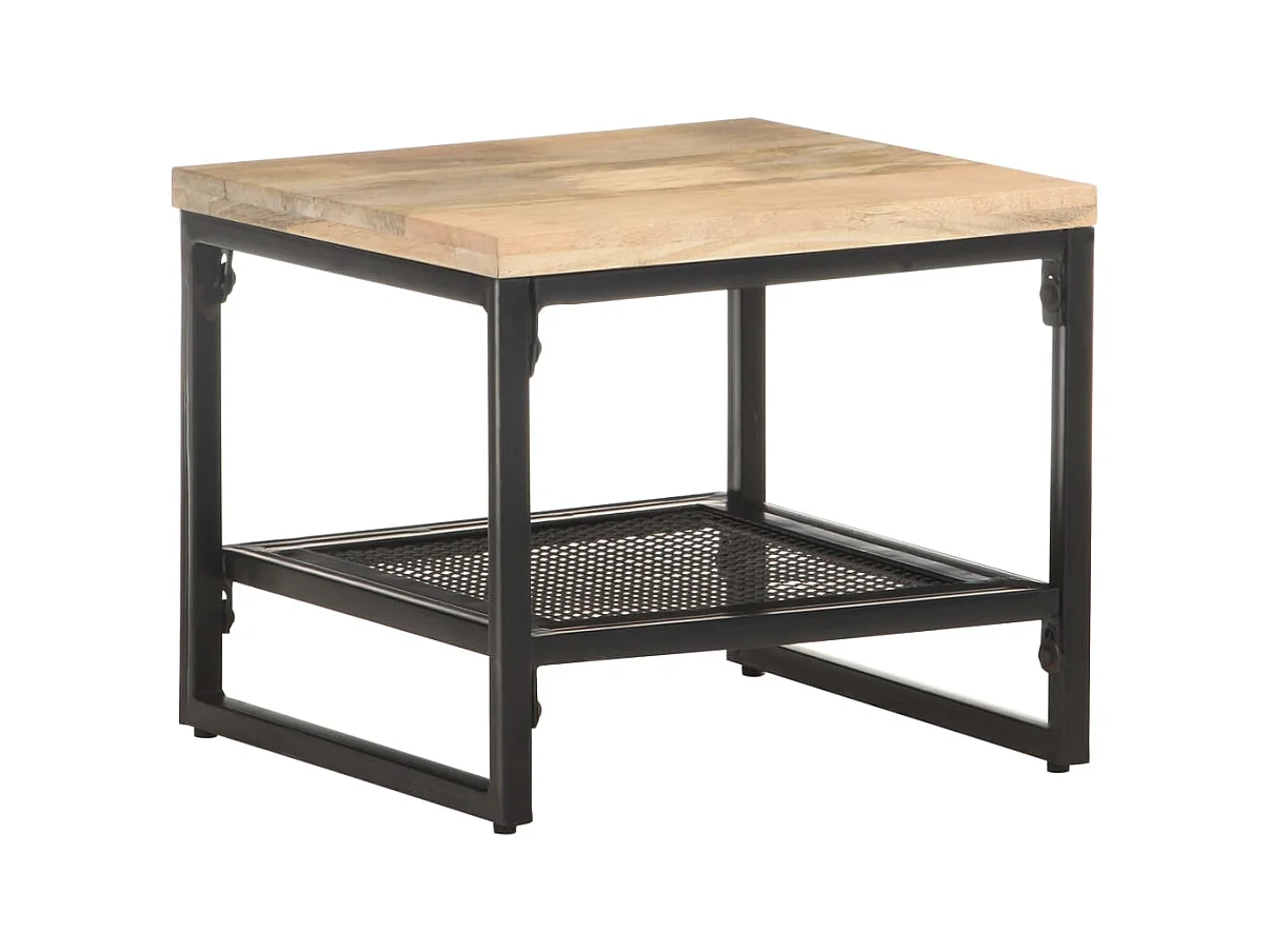 Table d'appoint 40x40x35 cm Bois de manguier massif
