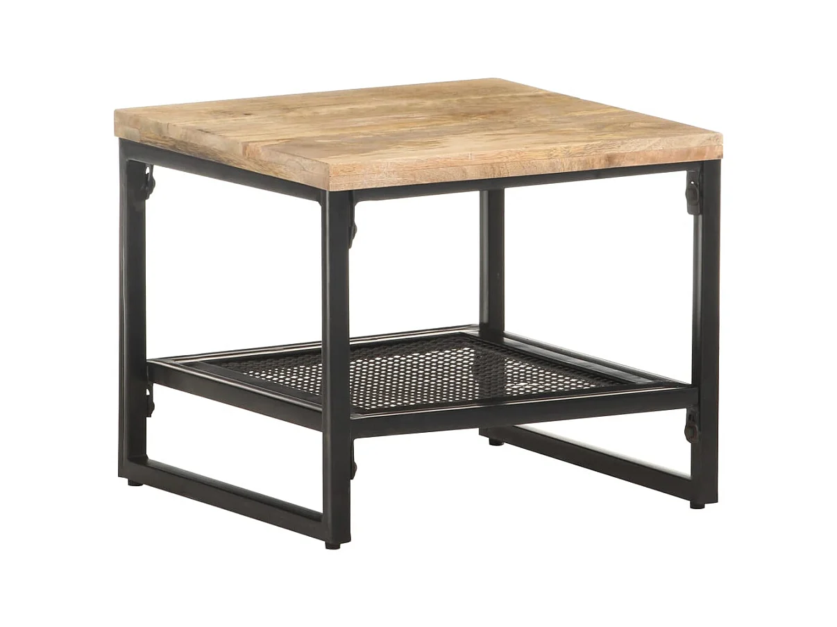 Table d'appoint 40x40x35 cm Bois de manguier massif