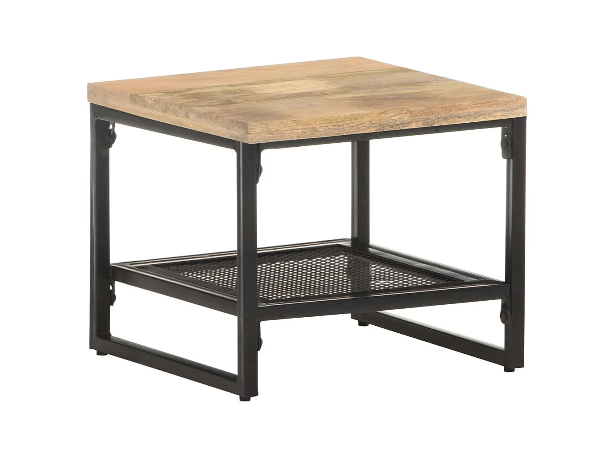 Table d'appoint 40x40x35 cm Bois de manguier massif
