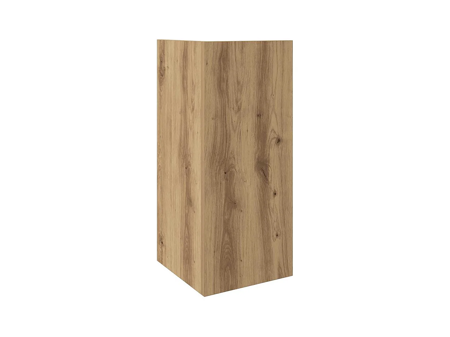 Table d'appoint avec étagère chêne artisanal 25,5x27x60 cm