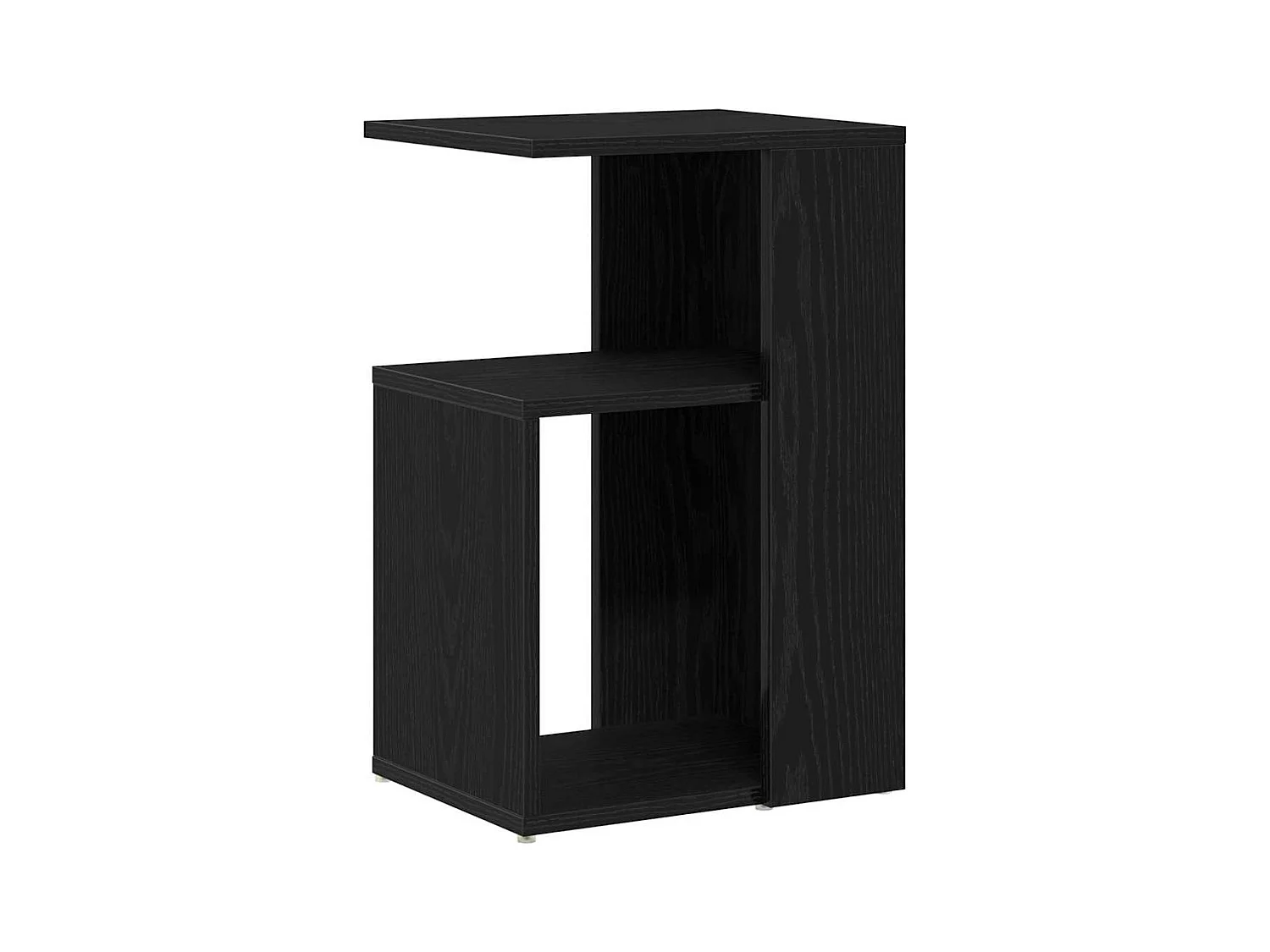 Table d'appoint Chêne noir 36 x 30 x 56 cm Bois d'ingénierie