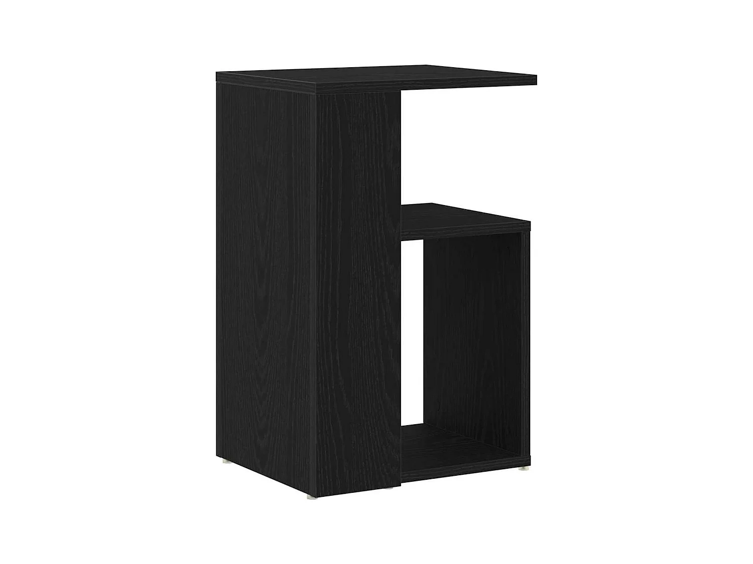 Table d'appoint Chêne noir 36 x 30 x 56 cm Bois d'ingénierie