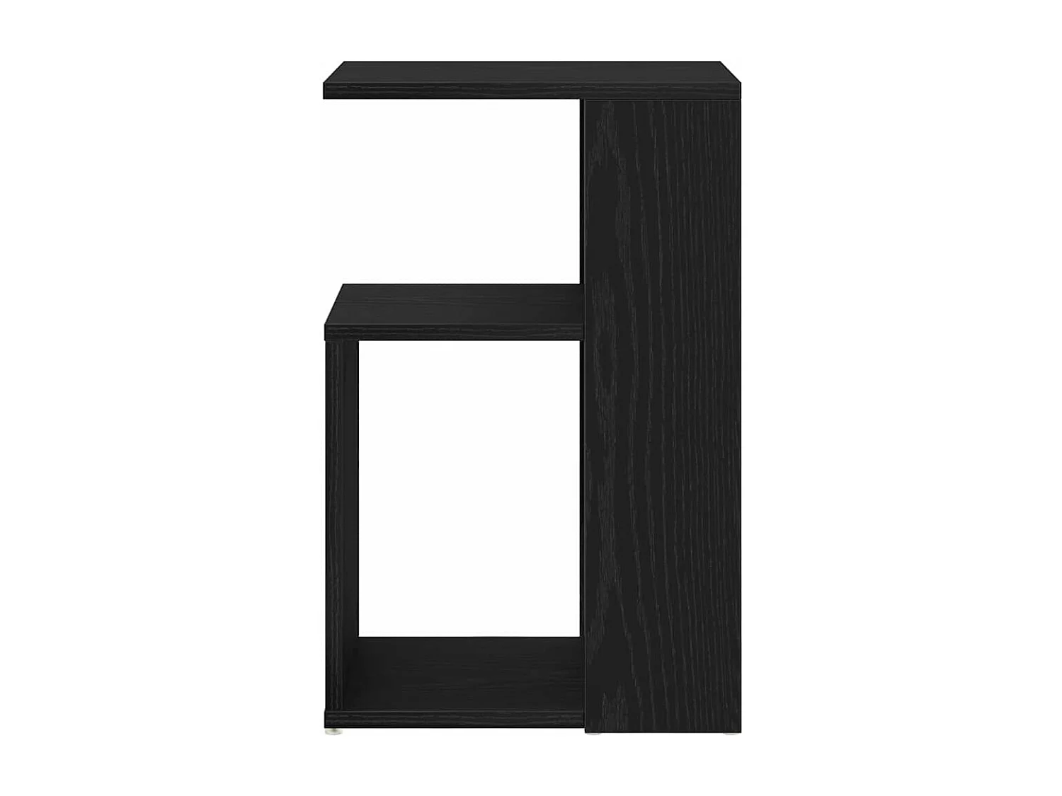 Mesa lateral Roble negro 36 x 30 x 56 cm Madera contrachapada