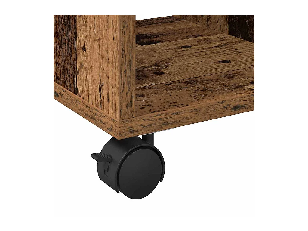 Table d'appoint Bois ancien 50 x 30 x 55 cm Bois d'ingénierie