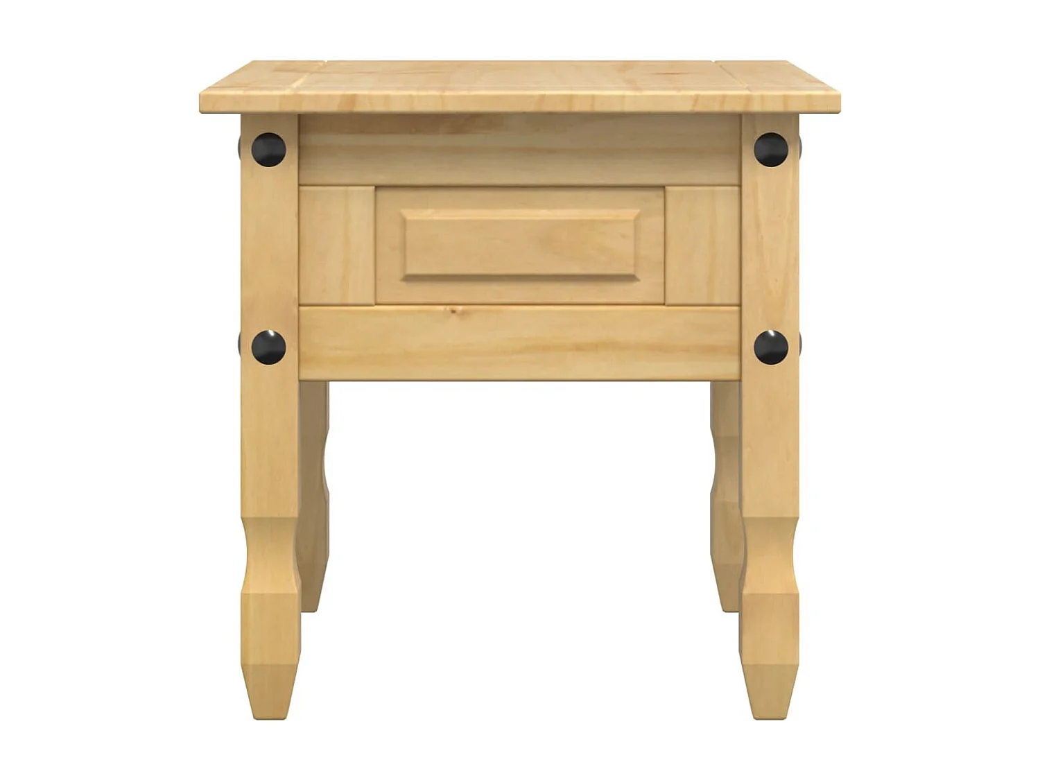 Mesa de apoio Corona 50x50x50 cm madeira de pinho maciça