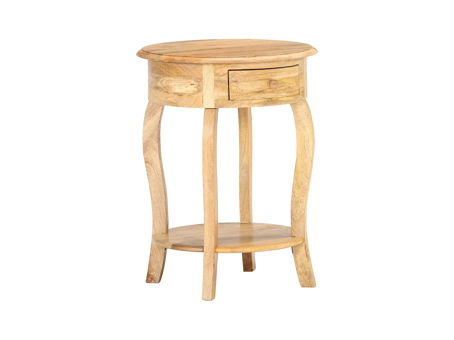 Table d'appoint 37x37x61 cm Bois de manguier massif