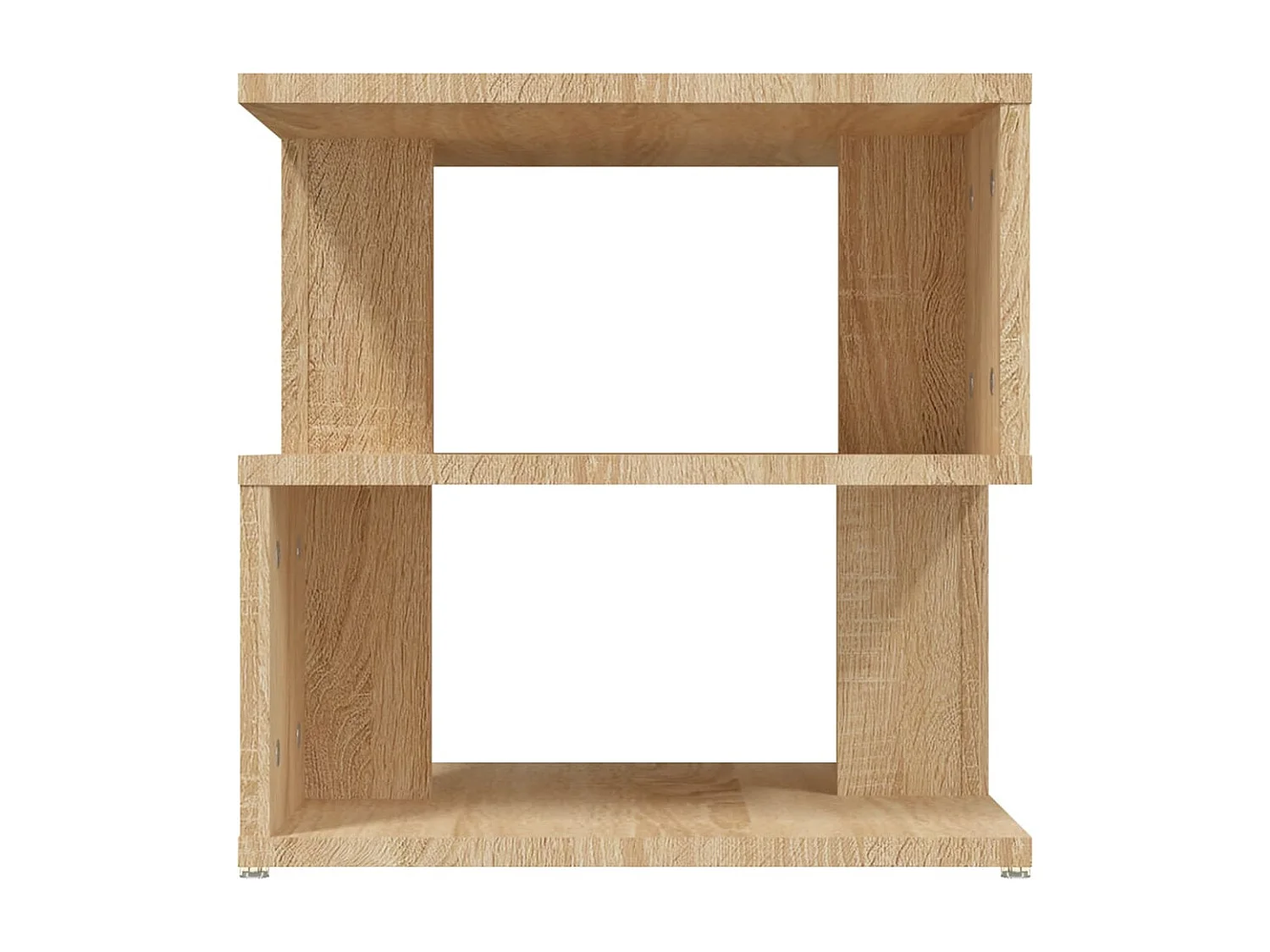 Mesa auxiliar de madera contrachapada roble Sonoma 40x40x40 cm