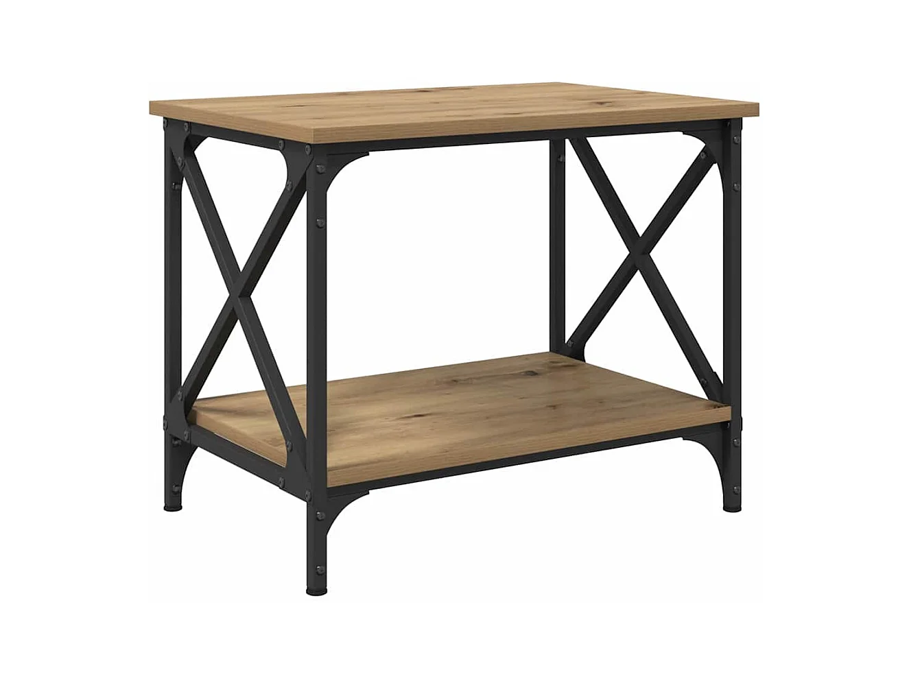 Mesa Lateral carvalho artisiano