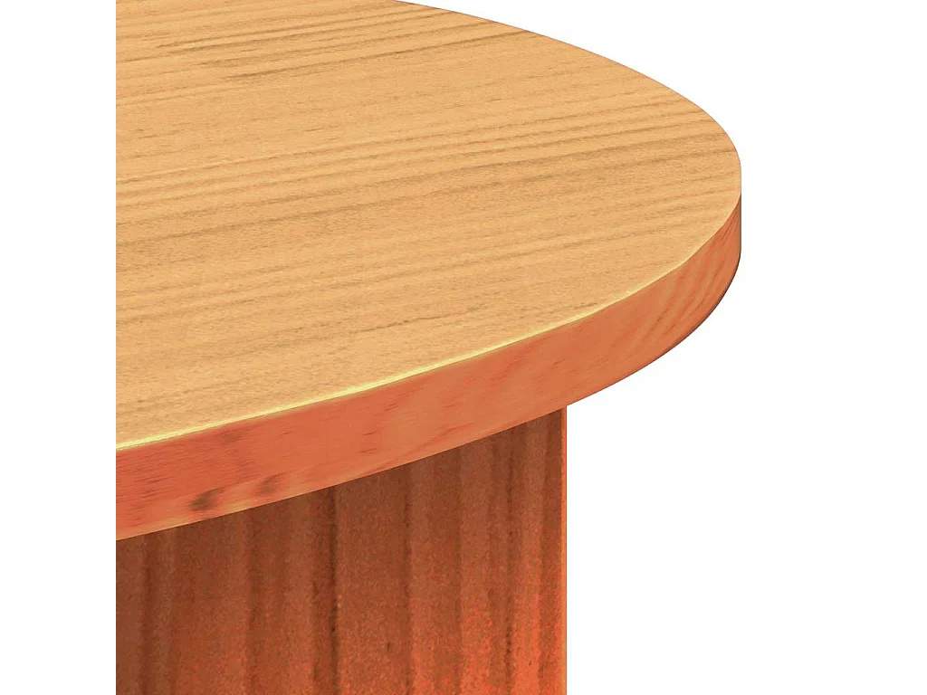 Table d'appoint Marron cire 50 x 40 x 50 cm Bois massif en pin