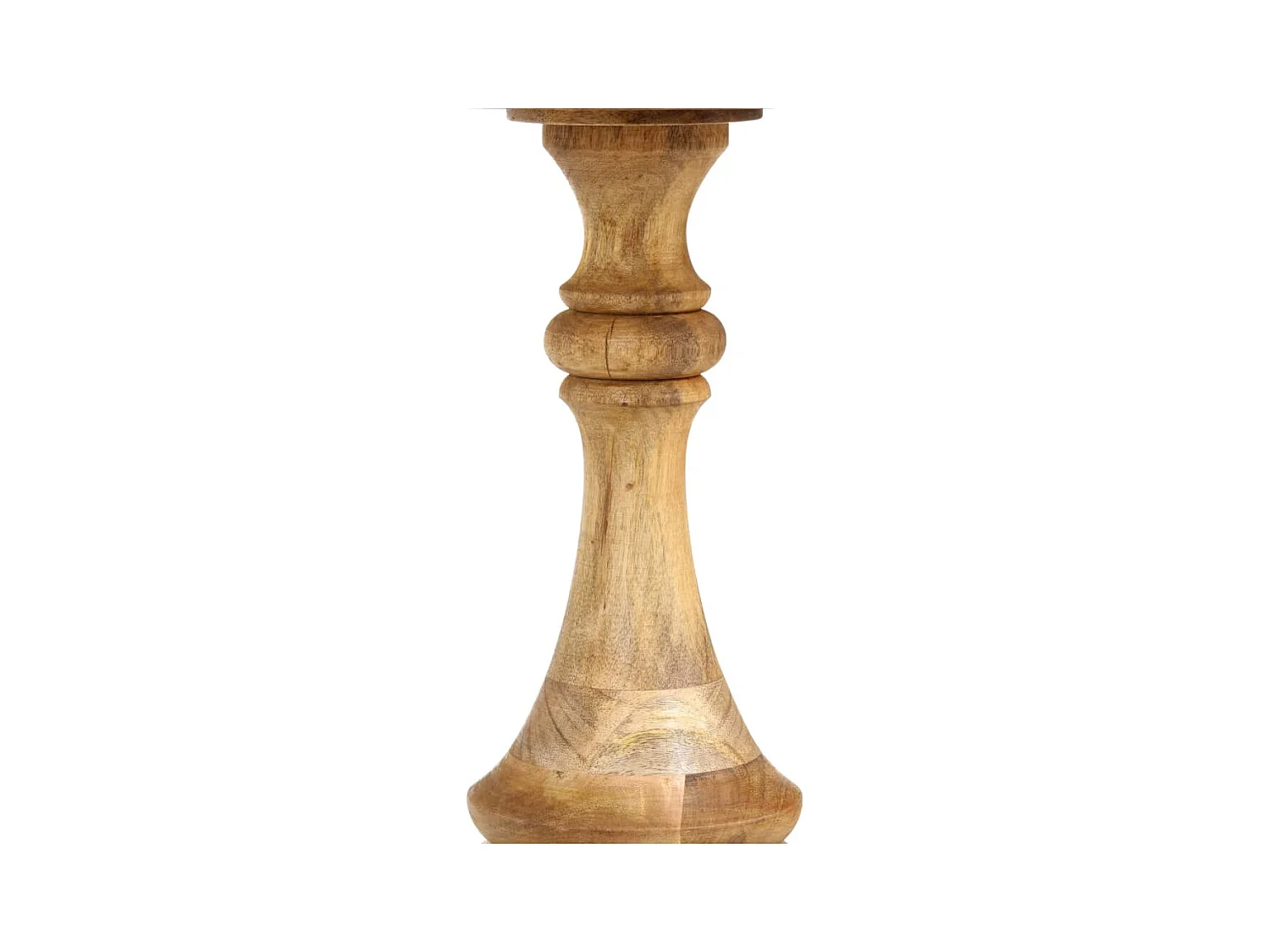 Table d'appoint ronde 43x43x66 cm Bois de manguier massif
